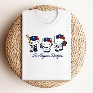 La Dodgers Tshirts Kitty - Etsy