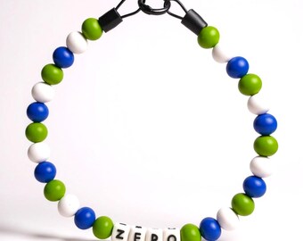 Collar de cuentas de silicona para perros