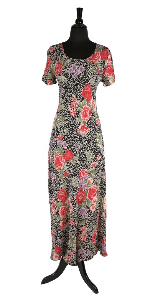 Vintage 1990's does 1930's Bias Cut Dress, Retro R