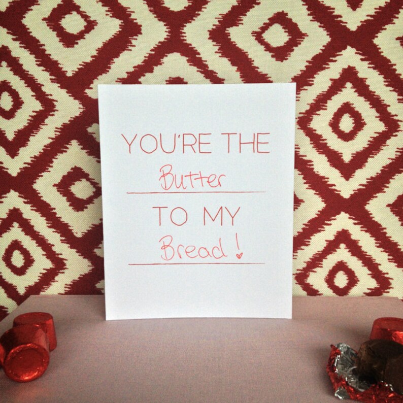 You're The Blank To My Blank DIY Card Etsy