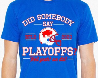 buffalo bills playoff shirt
