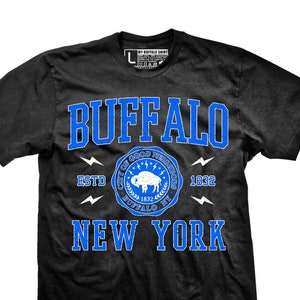 Buffalo NY city of good neighbors crest unisex t-shirt  | graphic tee | screen printed premium t-shirt