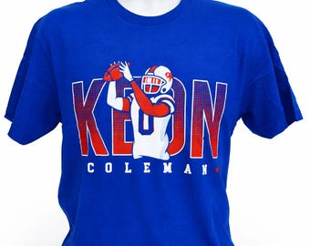Camiseta unisex para adultos KEON / Royal / Camiseta de fútbol / Camiseta gráfica / Camiseta premium serigrafiada