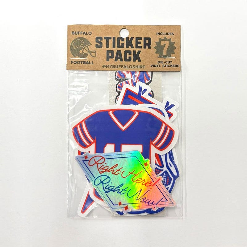 Buffalo Bills Stickers - Etsy