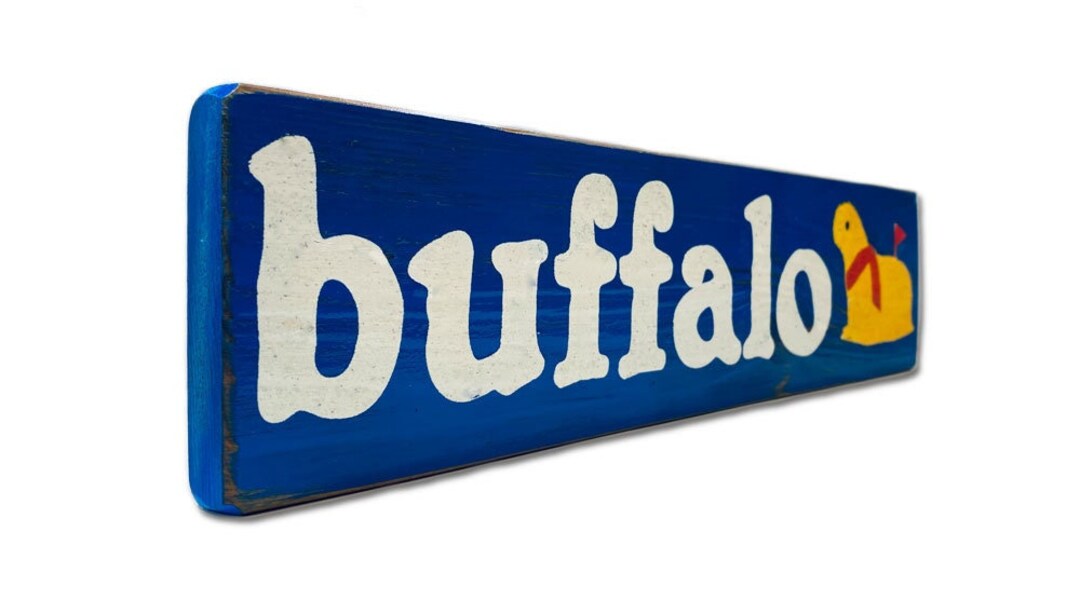 Buffalo Butter Lamb Wooden Sign Etsy