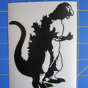 Godzilla 60s Aufkleber/Sticker 10X15