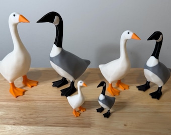 Ganso de escritorio impreso en 3D