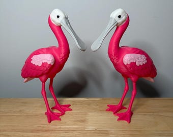 3D Printed Roseate Spoonbill Desk Buddy