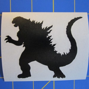Godzilla Aufkleber/Sticker 2x2, 3x3, 6x6