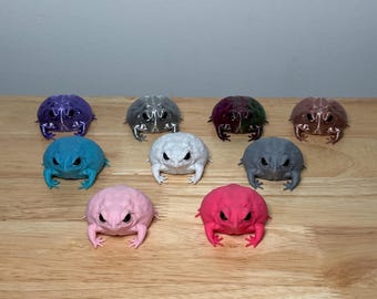 3D Printed Grumpy Frog