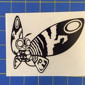 Mothra (Godzilla) Aufkleber/Sticker 3.5X5