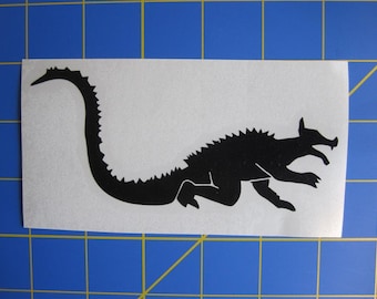 Calcomanía/pegatina de Anguirus 5x2.5