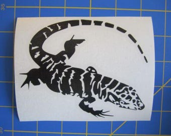 Adesivo/decalcomania Tegu Lizard - 4X5