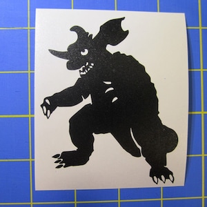 Baragon (Godzilla) Decal/Sticker 3X4