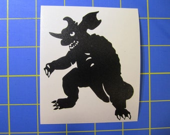 Baragon (Godzilla) Decal/Sticker 3X4