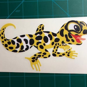 ヒョウモントカゲモドキ #3 デカール/ステッカー 3X6