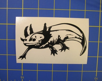Axolotl Decal/Sticker - 2.5x4.5