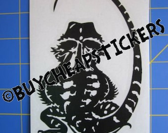 Bearded Dragon Decal/Sticker 4X6