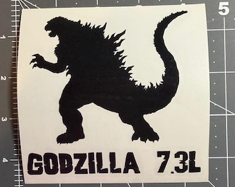 Adesivo/decalcomania Godzilla 7.3L 4x4