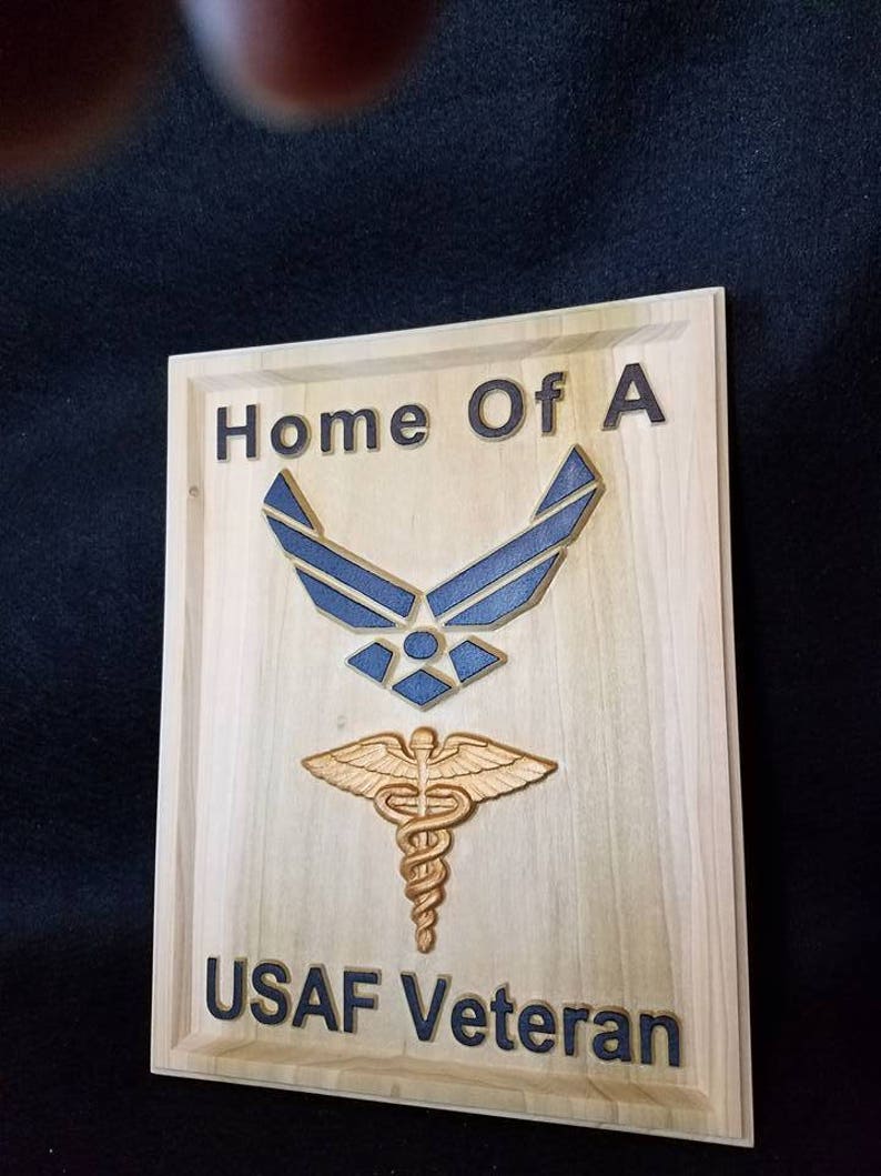 Wood Military Plaque Custom Military Sign Veteran Wall Etsy Sweden