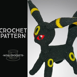 Umbreon Crochet Pattern
