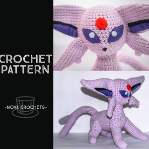 Espeon Crochet Pattern