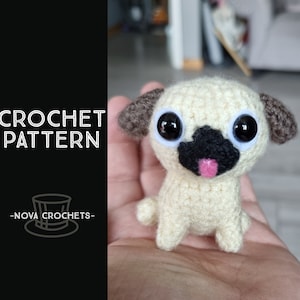 Kleine mopshond haakpatroon