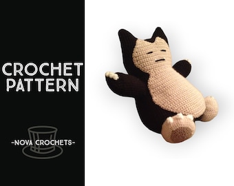 Snorlax Amigurumi Crochet Pattern