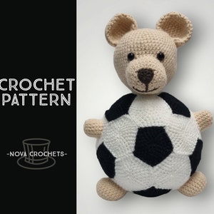 Football Teddy Bear Crochet Pattern