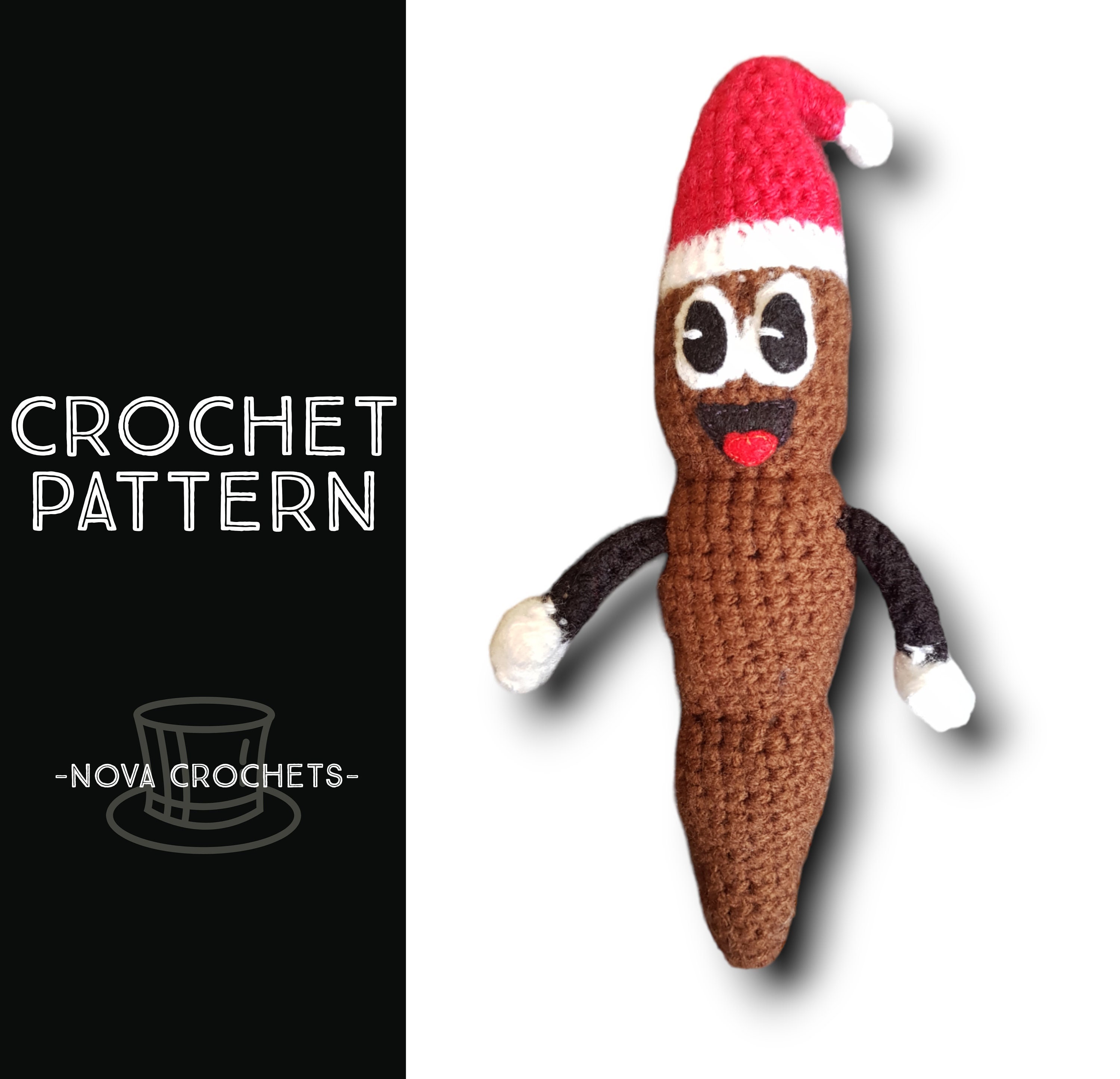 Crochet Positive Poo, Cute Poo Decor, Crochet Emotional Support