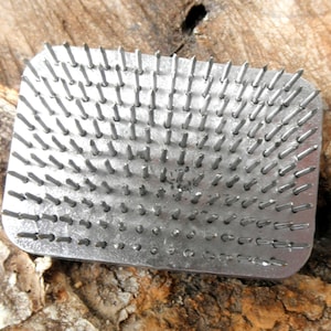 67mm by 47mm (2.64&quot; by 1.85&quot;) Rectangular Floral Pin Frog or Kenzan for Japanese Ikebana Vase or Stand