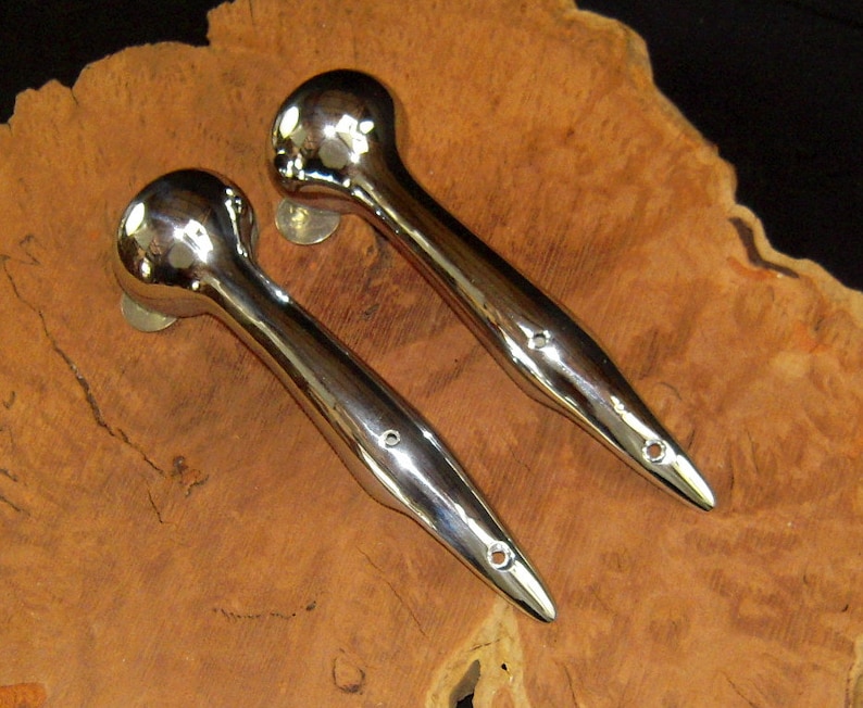 Gift Set 2 Pcs Handmade Horse Hames Brass Head Handle Wooden - Foto 9