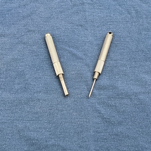 Two Kenzan Pin Frog Pin Straighteners  to Help You Keep Your Pin Frog Pins Upright  3&quot; Long 1/4&quot; Diameter Stainless Steel handy Tool Ikebana
