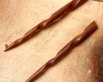 Rosewood Hair Sticks