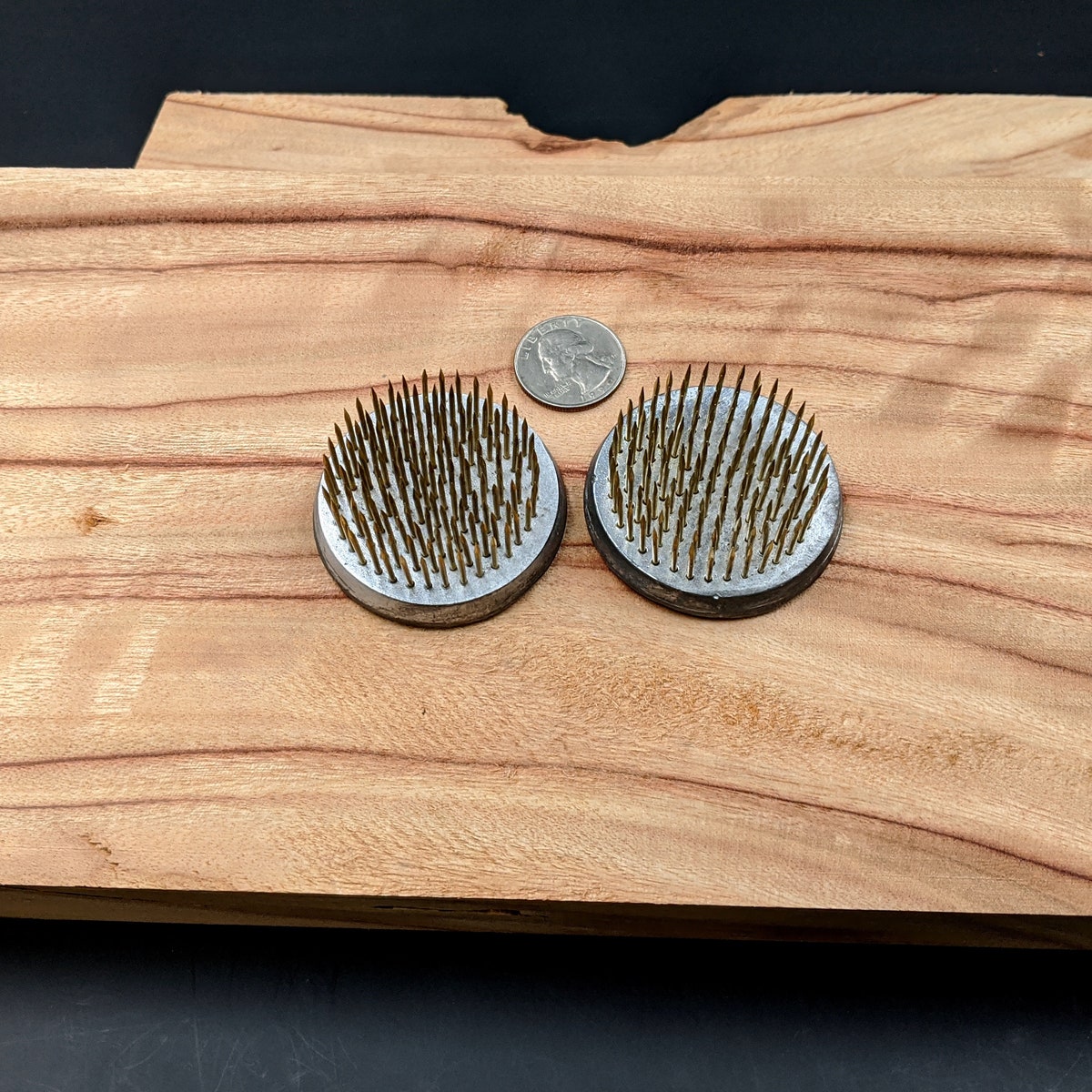 50mm Diameter Heavy Duty Floral Pin Frog Kenzan Brass Pins Lead Base Japanese Ikebana Vases Flower Arrangers Wedding Receptions