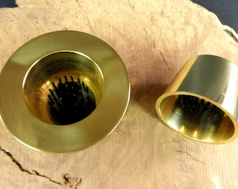  Ikebana Vases - Brass