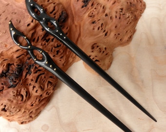 Ebony Hair Sticks