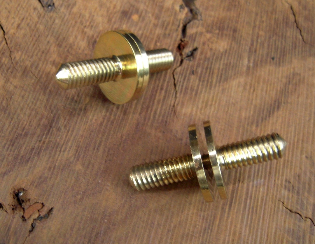 2 Solid Brass Cane Walking Stick Connector Couplers 3/8 X 16 Threads to  Split Cane in Two or More Parts -  Ireland