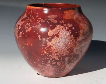 saggar fired vase (SG1202E)