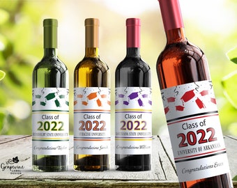 Pairs Well With Graduating, Graduation Gift, Graduation Wine