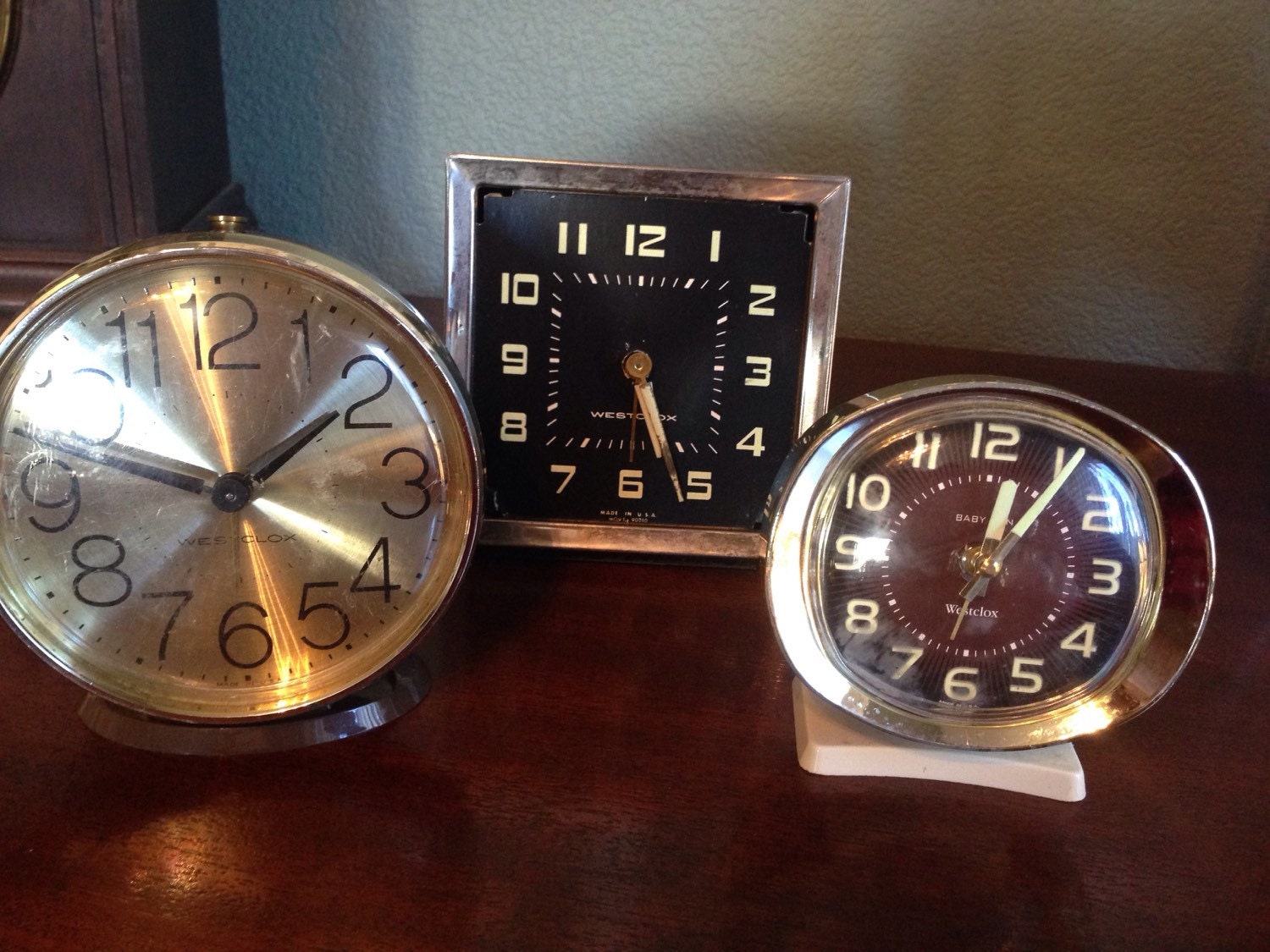 Vintage Westclox Alarm Clocks Etsy