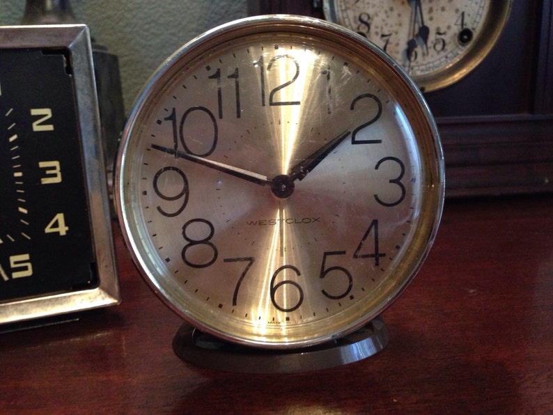 Vintage Westclox Alarm Clocks Etsy