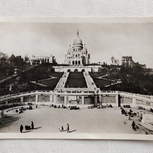 Vintage French postcard // 923 PARIS Basilique du Sacré-Cœur de Montmartre // C.A.P. / Compagnie Alsacienne des Arts Photomecaniques