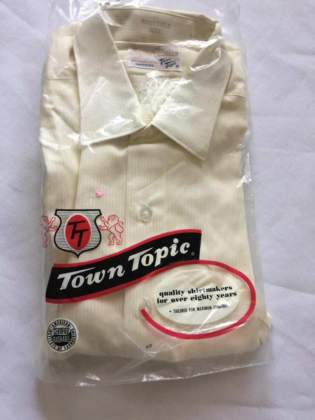 50’s town topic open collar shirt 絣 50s Towncraft cotton open collar shirt “Kasuri”
