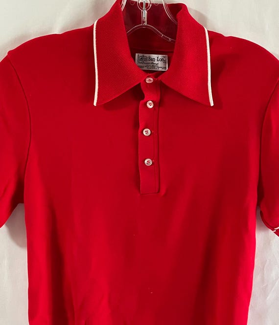 Vintage 70s Mens BAN-LON Knit Polo Shirt K-mart USA - Etsy