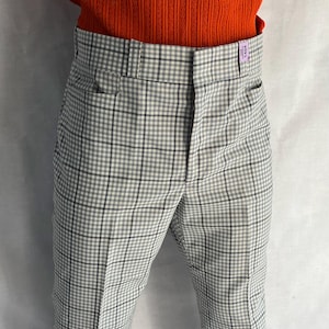 70s Check Pants - Etsy Australia