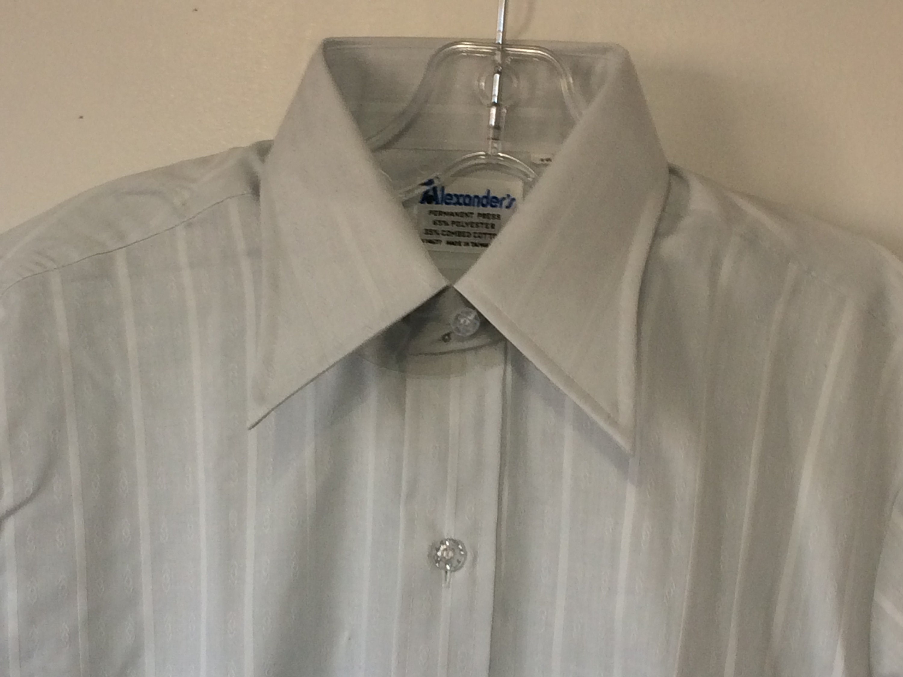 トップス 70s USA Sears open collar shirt check M トップス 70s USA Sears open collar shirt check M Sears