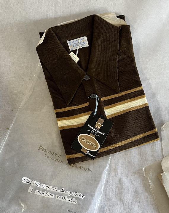 1950～60年代 PENNEY'S TOWNCRAFT ニットポロ 1950～60年代 PENNEY´S