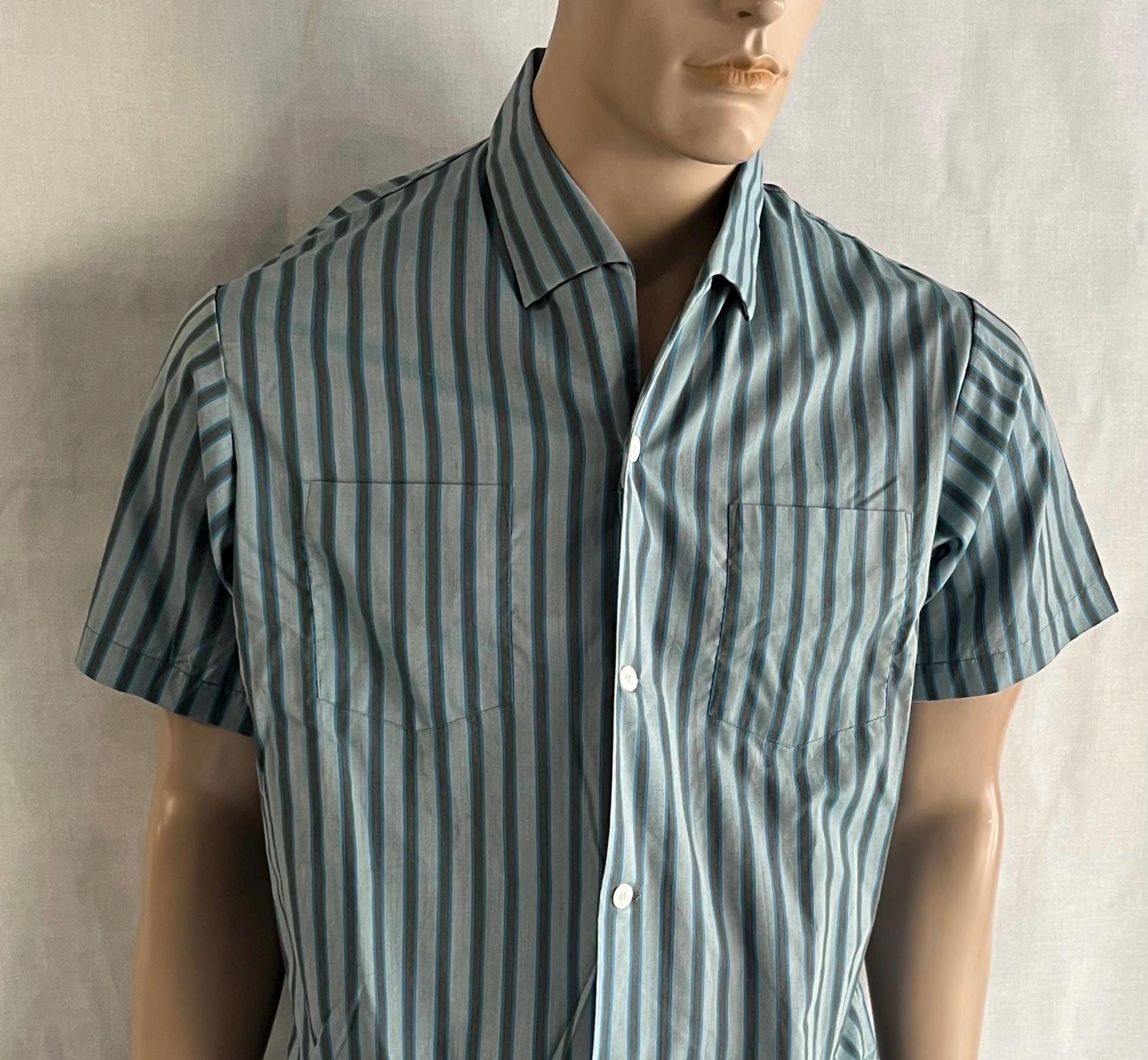 60s Open Collar Shirt - Etsy Canada