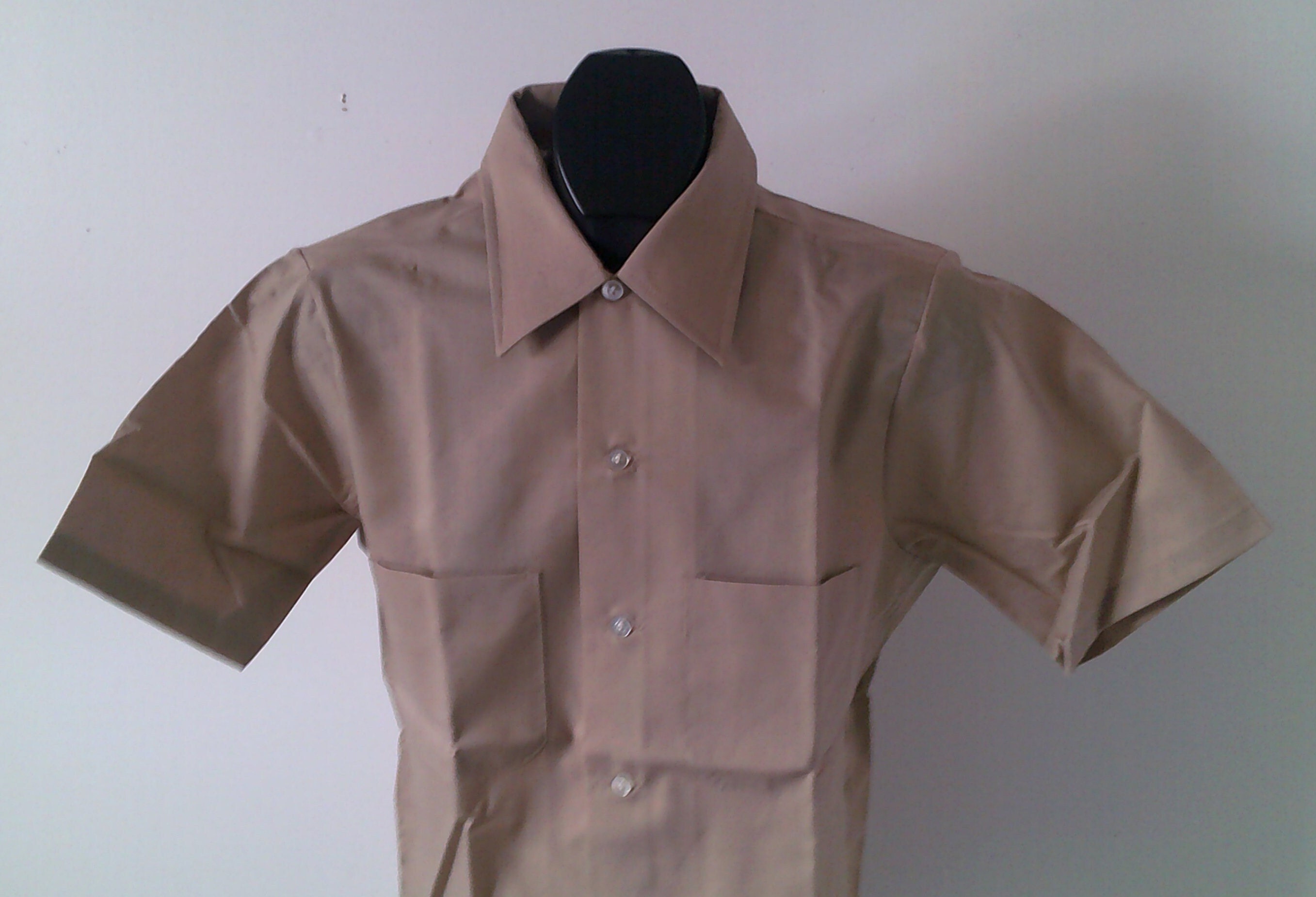 貴重◎60's dee cee open color shirt usa